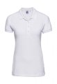 Dames Polo Russell Stretch R-566F-0 Wit